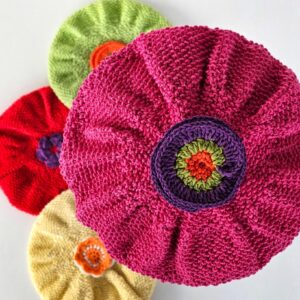 Alternative view of Ručno rađena dječja francuska beretka