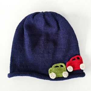 Alternative view of Dječački džemper s odgovarajućom kapom "Auta"