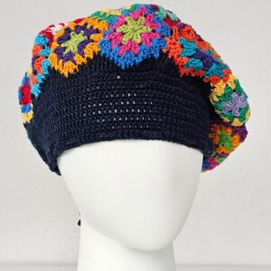 Alternative view of Ručno heklana elegantna francuska beretka