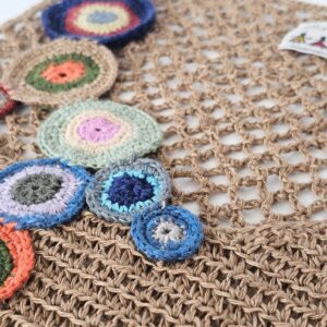 Alternative view of Ručno heklana mrežasta bluza za žene