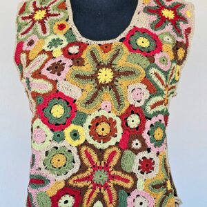 Ženska ljetna heklana bluza "Starfish"