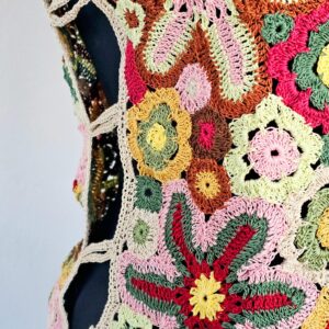 Alternative view of Ženska ljetna heklana bluza "Starfish"